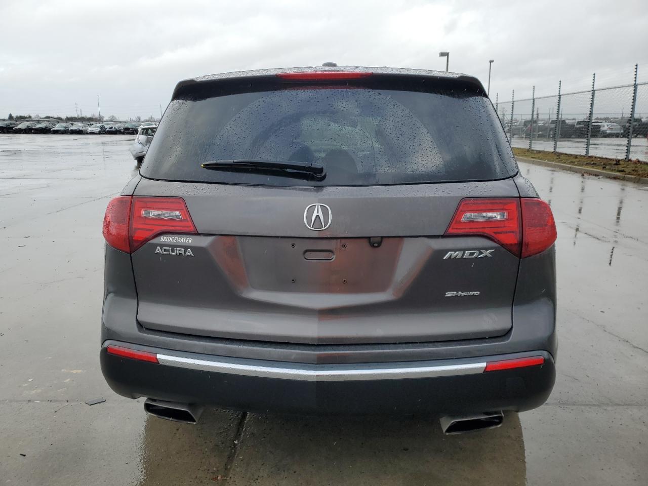 2012 Acura MDX VIN 2HNYD2H38CH519261 Copart auction photo, front end / undercarriage damage thumbnail 6