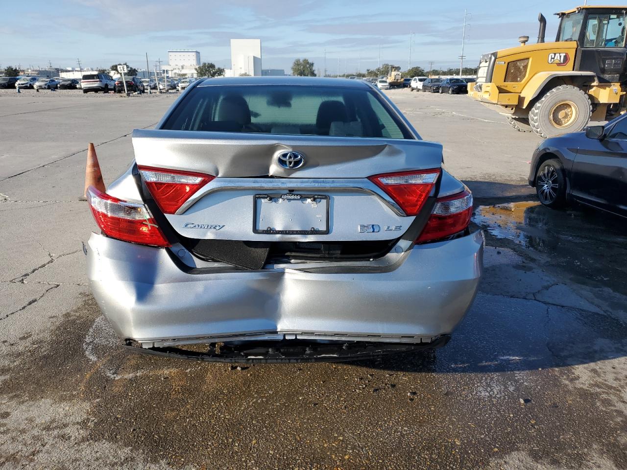 2017 Toyota Camry VIN 4T1BD1FK6HU204099 Copart auction photo, rear end damage thumbnail 6