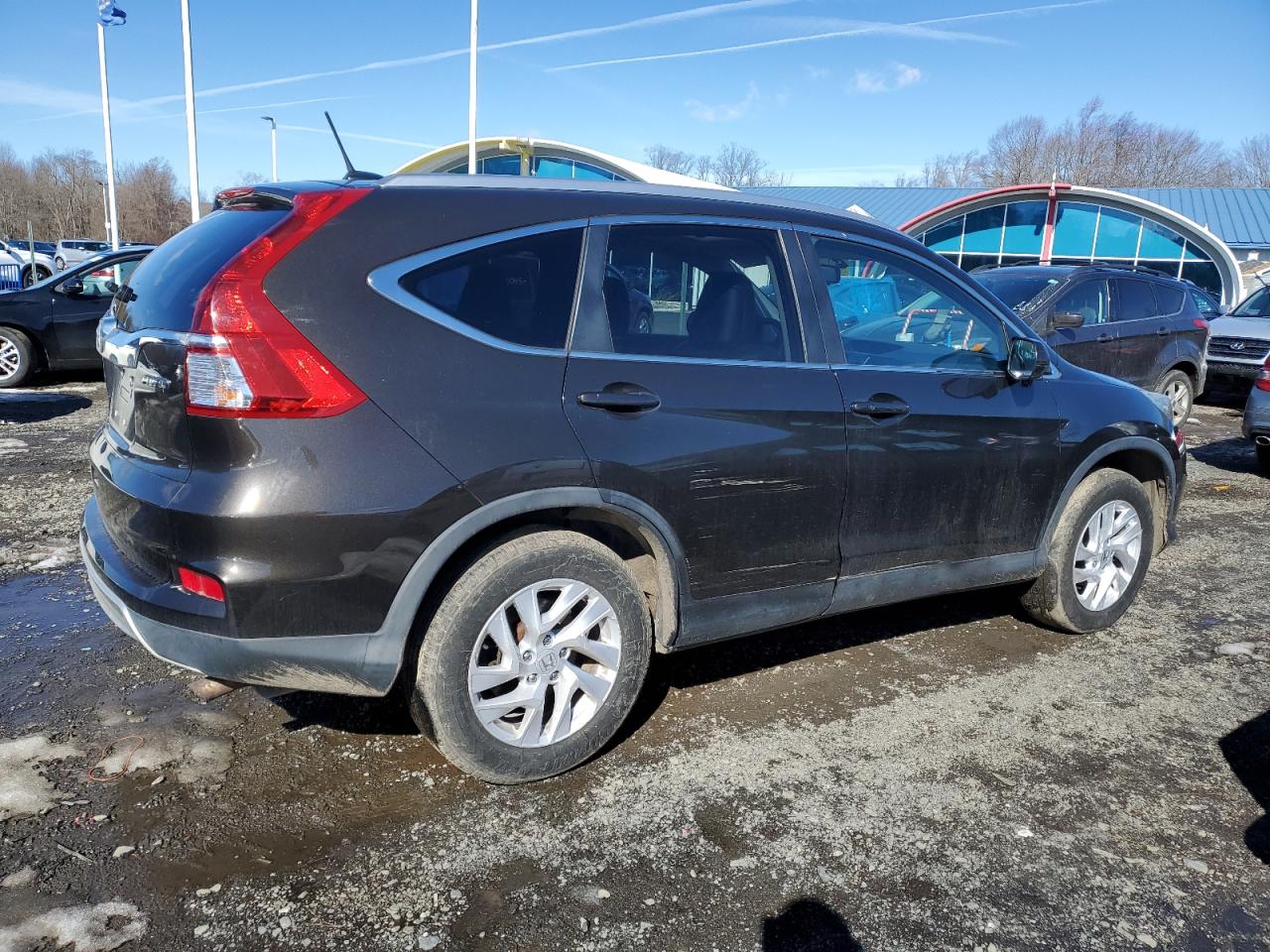 2015 Honda CR-V VIN 2HKRM4H75FH700340 Copart auction photo, side / minor dent/scratches damage thumbnail 3