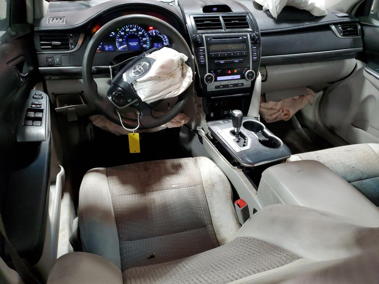 2012 Toyota Camry VIN 4T1BD1FK3CU049018 Copart auction photo, front end / side damage thumbnail 8
