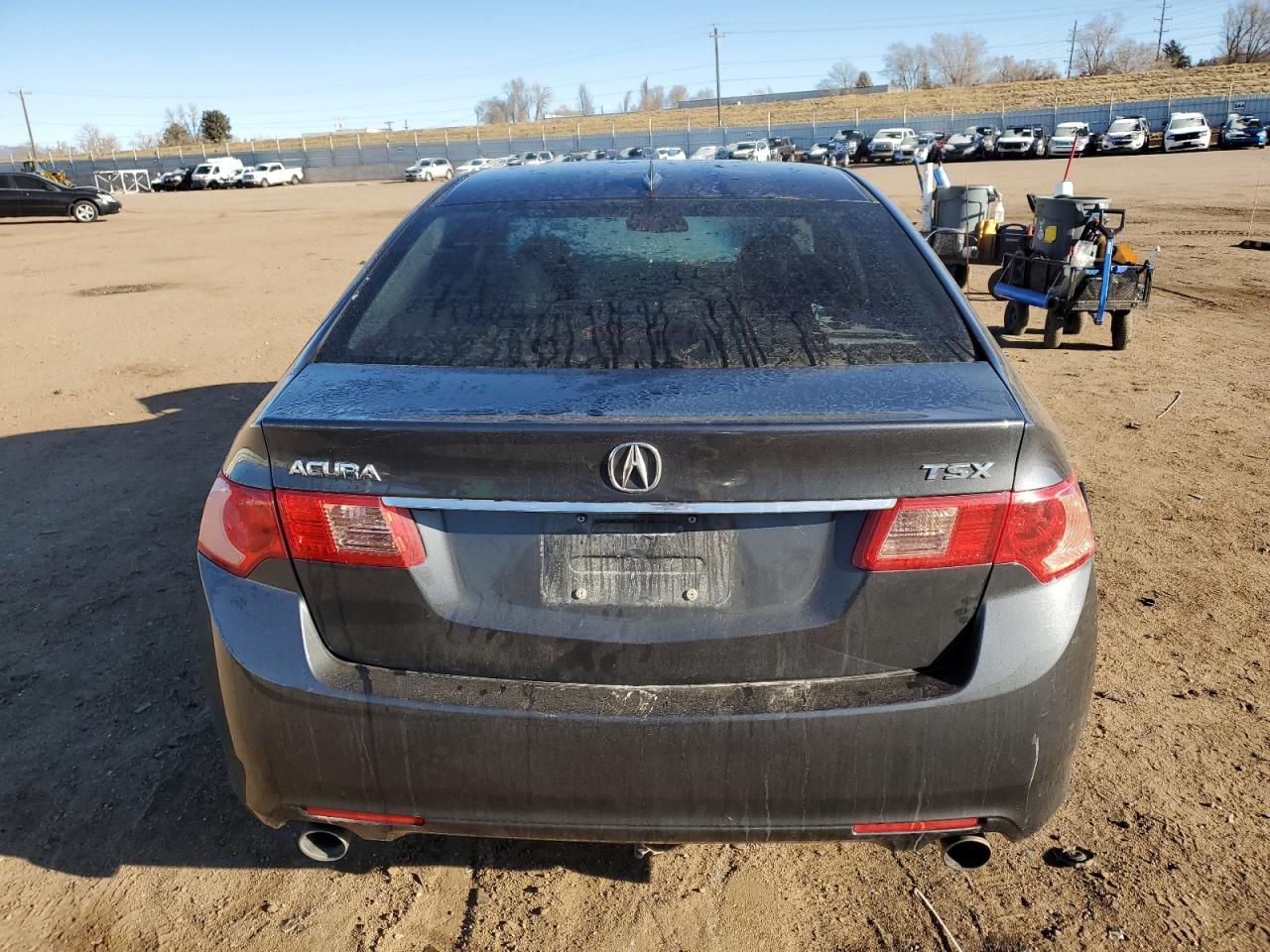 2012 Acura TSX VIN JH4CU2F4XCC016697 Copart auction photo, front end / side damage thumbnail 6