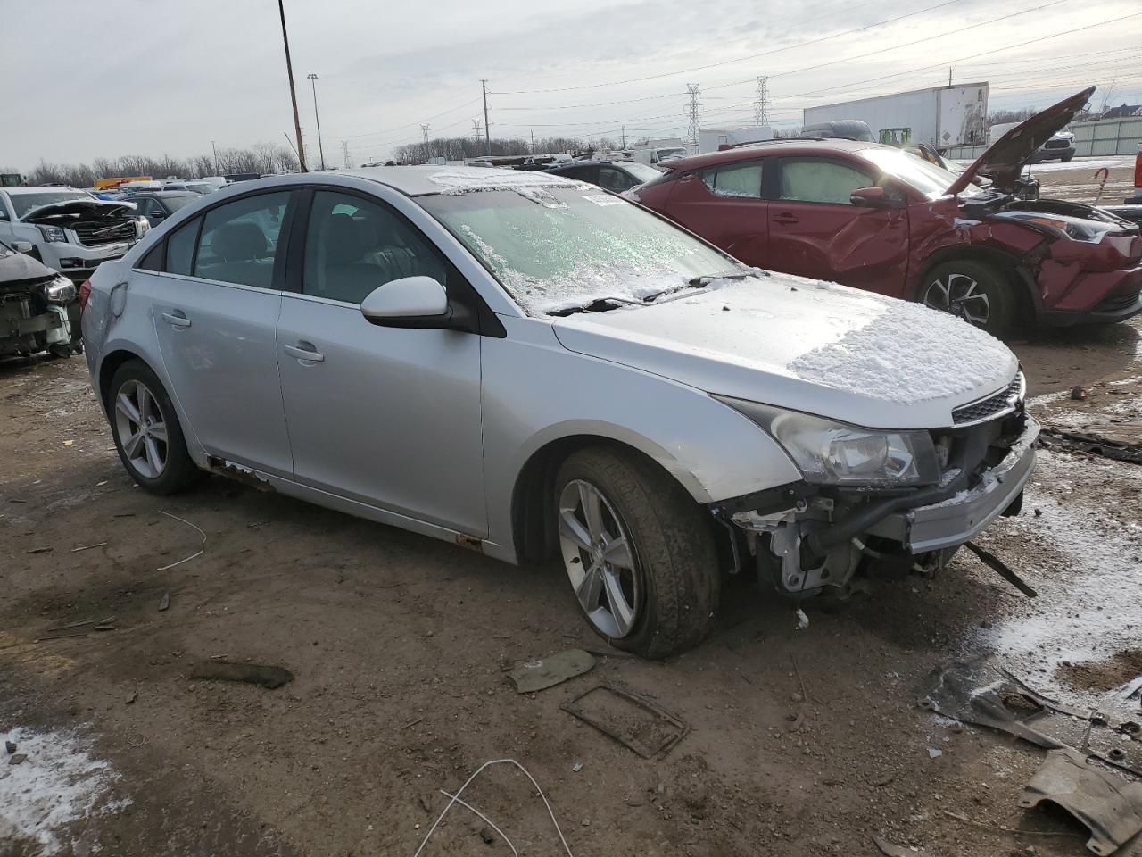 2012 Chevrolet Cruze VIN 1G1PG5SC0C7310264 Copart auction photo, front end damage thumbnail 4