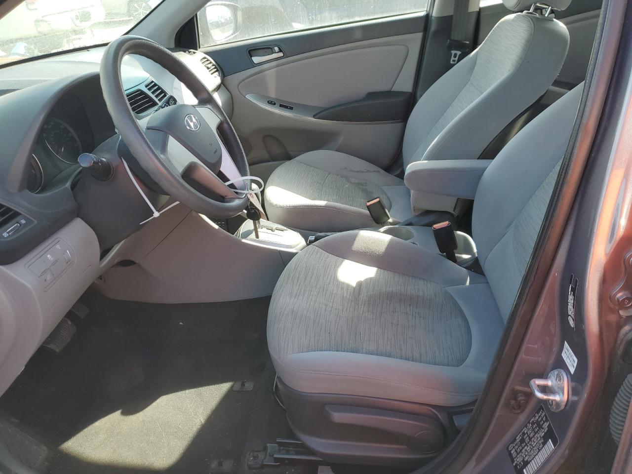 2017 Hyundai Accent VIN KMHCT4AE2HU297942 Copart auction photo, rear end damage thumbnail 7