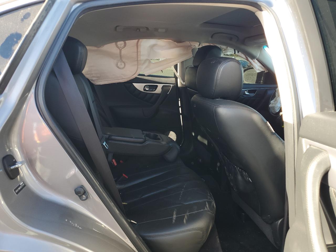 2011 Infiniti FX VIN JN8AS1MW0BM734396 Copart auction photo, side / rear end damage thumbnail 11