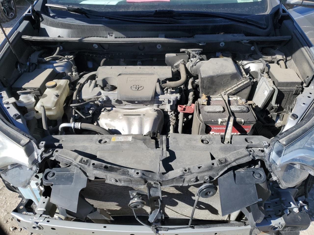 2017 Toyota RAV 4 VIN 2T3BFREV1HW663827 Copart auction photo, front end damage thumbnail 11