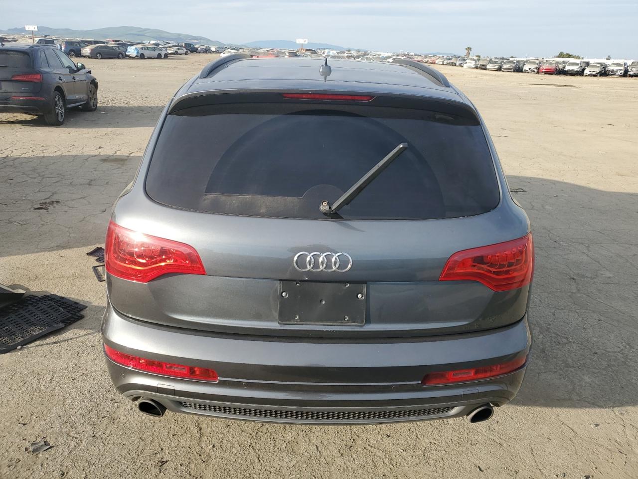 2014 Audi Q7 VIN WA1DGAFE5ED002987 Copart auction photo, side damage thumbnail 6