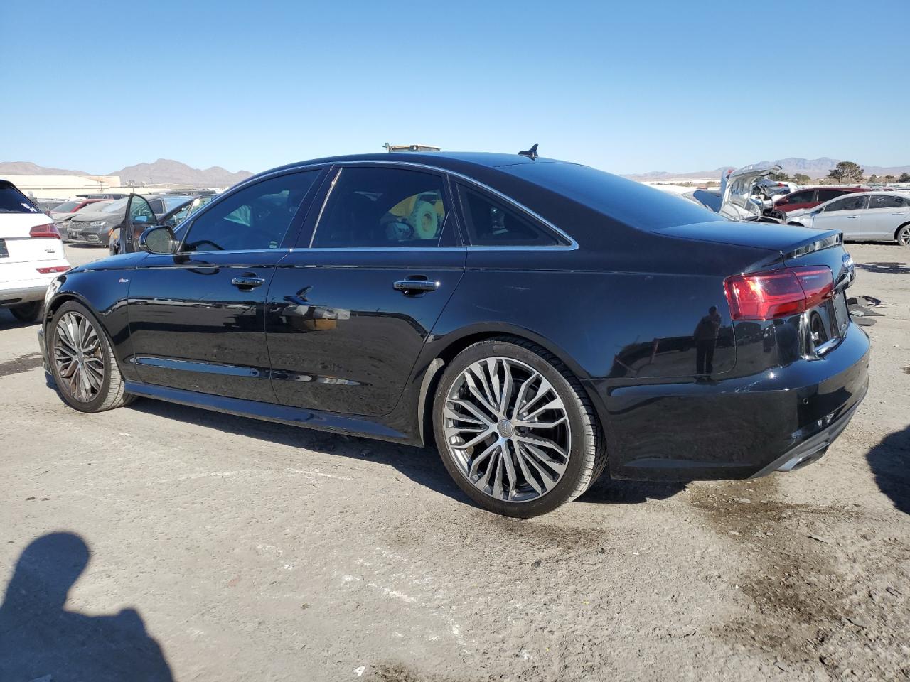 2017 Audi A6 VIN WAUG8AFC0HN134405 Copart auction photo, rear end / side damage thumbnail 2
