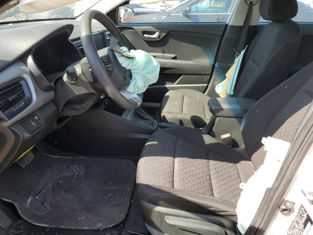 2020 KIA Rio VIN 3KPA24AD0LE328022 Copart auction photo, front end / rear end damage thumbnail 7