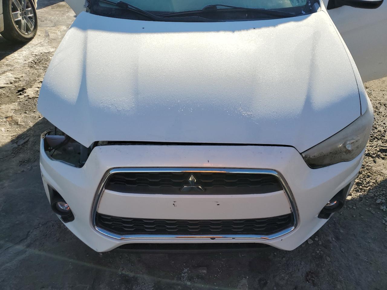 2015 Mitsubishi Outlander VIN 4A4AR4AU6FE052062 Copart auction photo, front end / side damage thumbnail 12