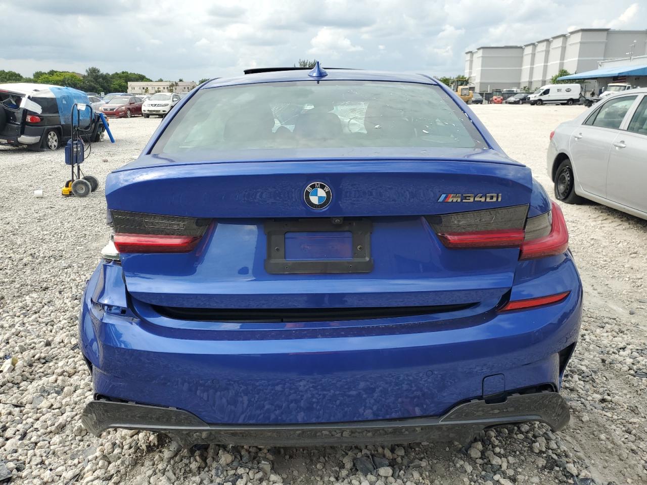 2020 BMW M3 VIN 3MW5U7J03L8B29181 Copart auction photo, all over damage thumbnail 6