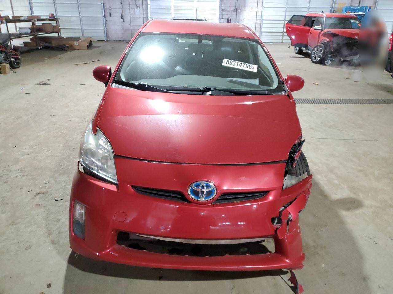 2010 Toyota Prius VIN JTDKN3DU9A0071000 Copart auction photo, front end damage thumbnail 5