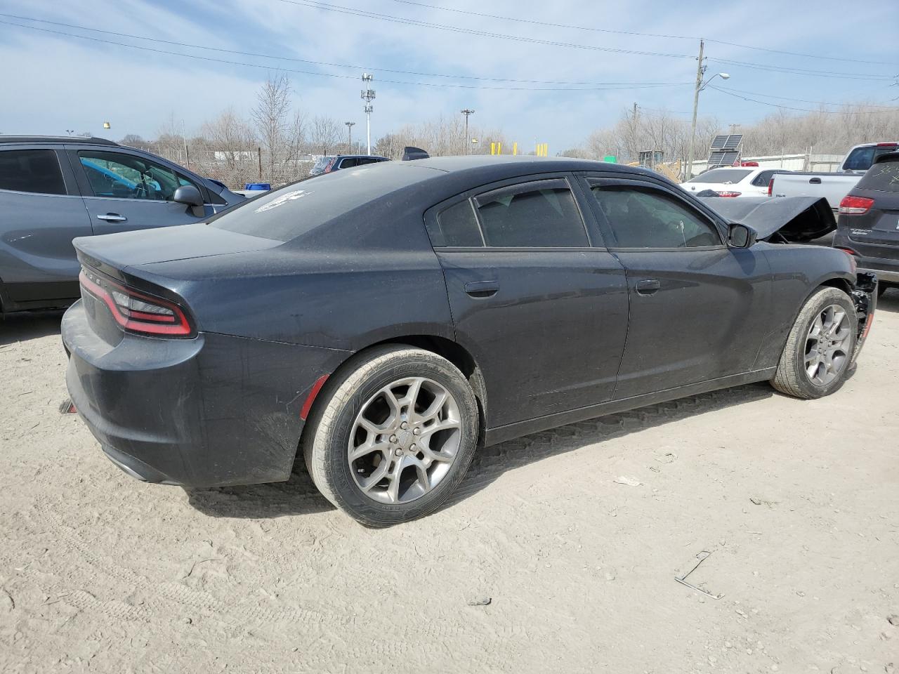 2017 Dodge Charger VIN 2C3CDXJG4HH653142 Copart auction photo, front end / mechanical damage thumbnail 3
