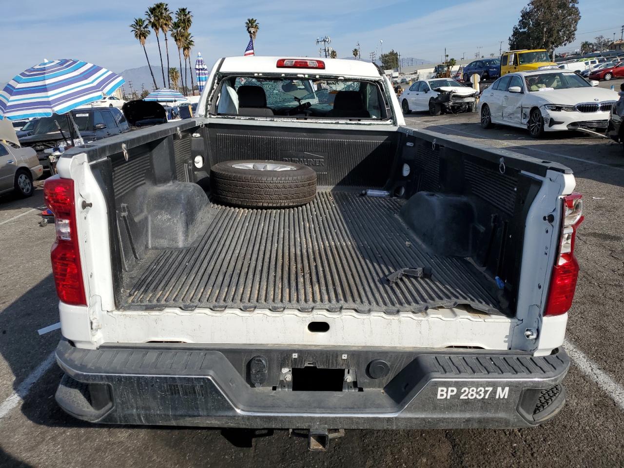 2021 Chevrolet Silverado VIN 3GCNWAEF7MG269282 Copart auction photo, all over damage thumbnail 6