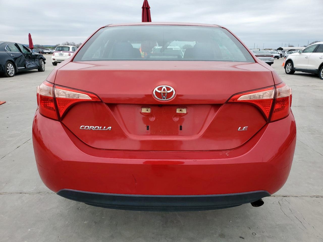 2019 Toyota Corolla VIN 5YFBURHE7KP922484 Copart auction photo, front end damage thumbnail 6