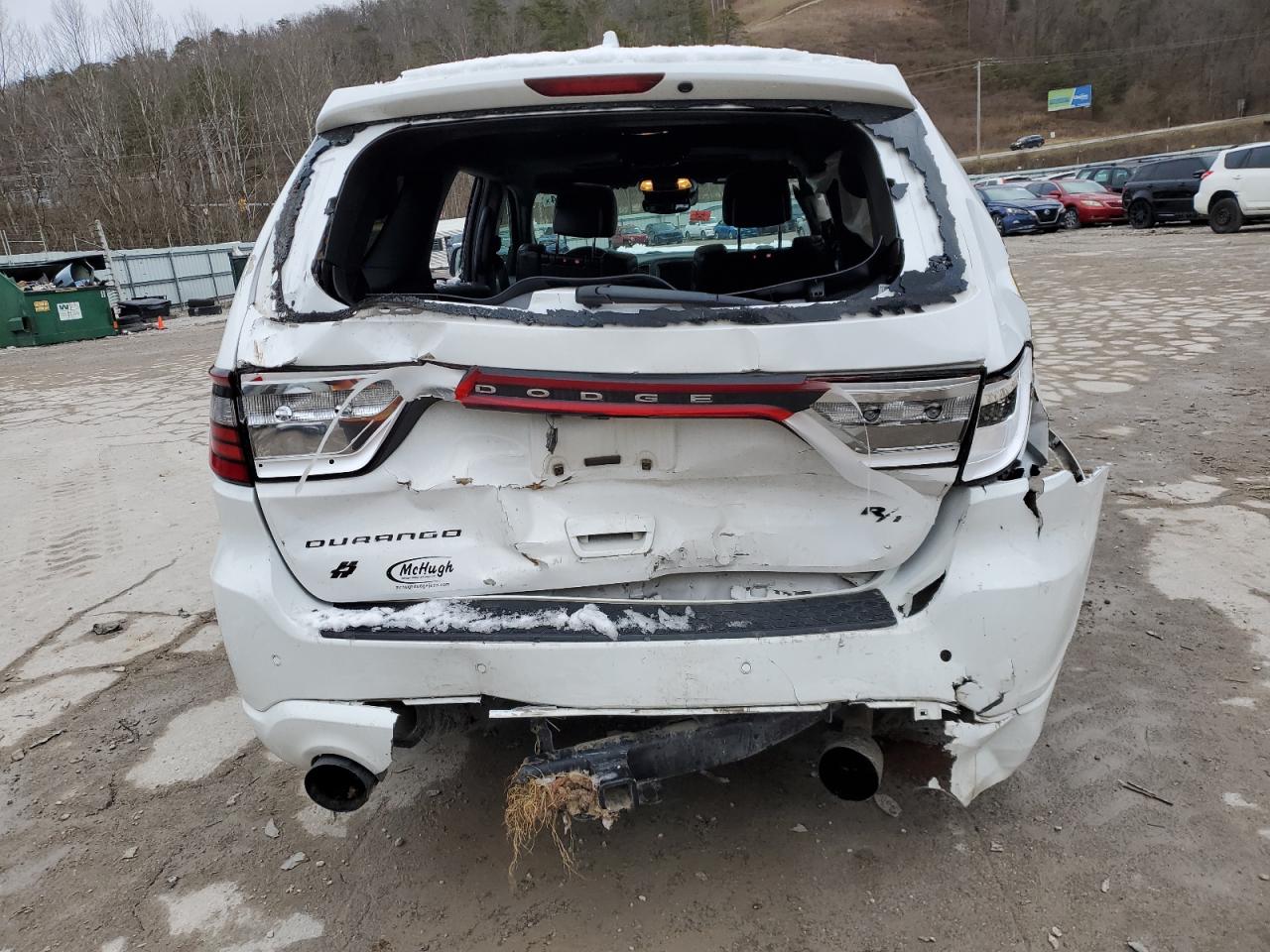 2019 Dodge Durango VIN 1C4SDJCT1KC550639 Copart auction photo, all over damage thumbnail 6