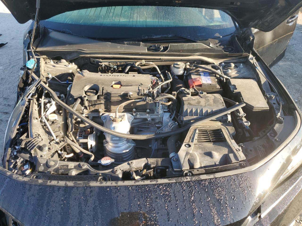 2022 Honda Civic VIN 2HGFE2F58NH600411 Copart auction photo, all over damage thumbnail 11