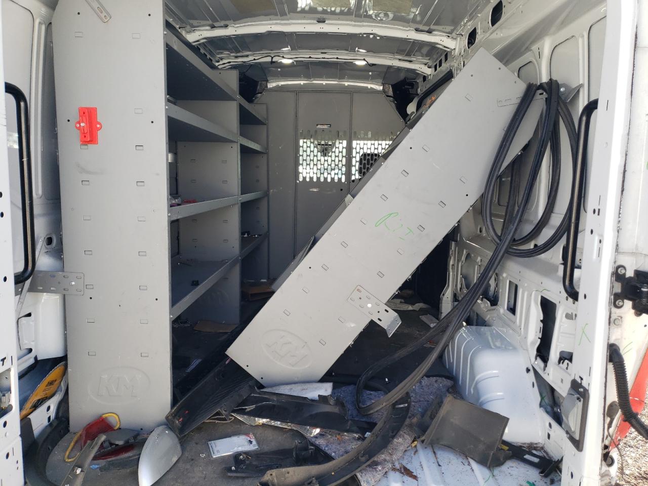 2021 Ford Transit VIN 1FTBR1CG6MKA80492 Copart auction photo, rear end / minor dent/scratches damage thumbnail 10