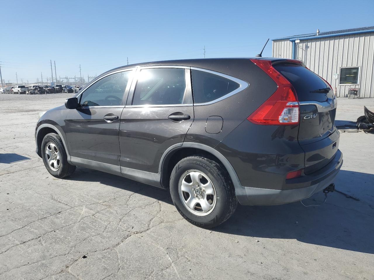 2015 Honda CR-V VIN 2HKRM3H32FH530302 Copart auction photo, side / front end damage thumbnail 2