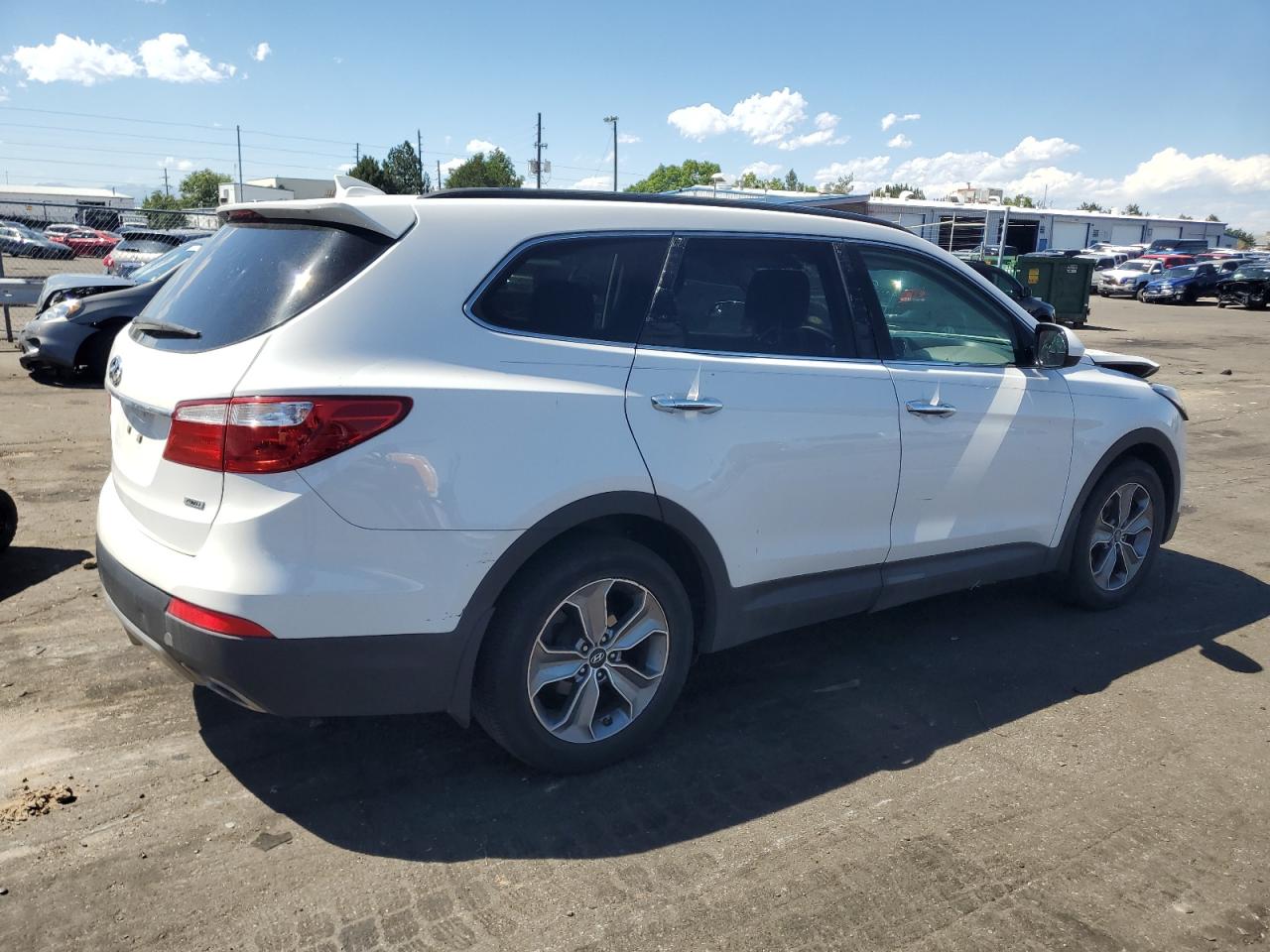 2016 Hyundai Santa Fe VIN KM8SMDHF6GU148259 Copart auction photo, front end damage thumbnail 3