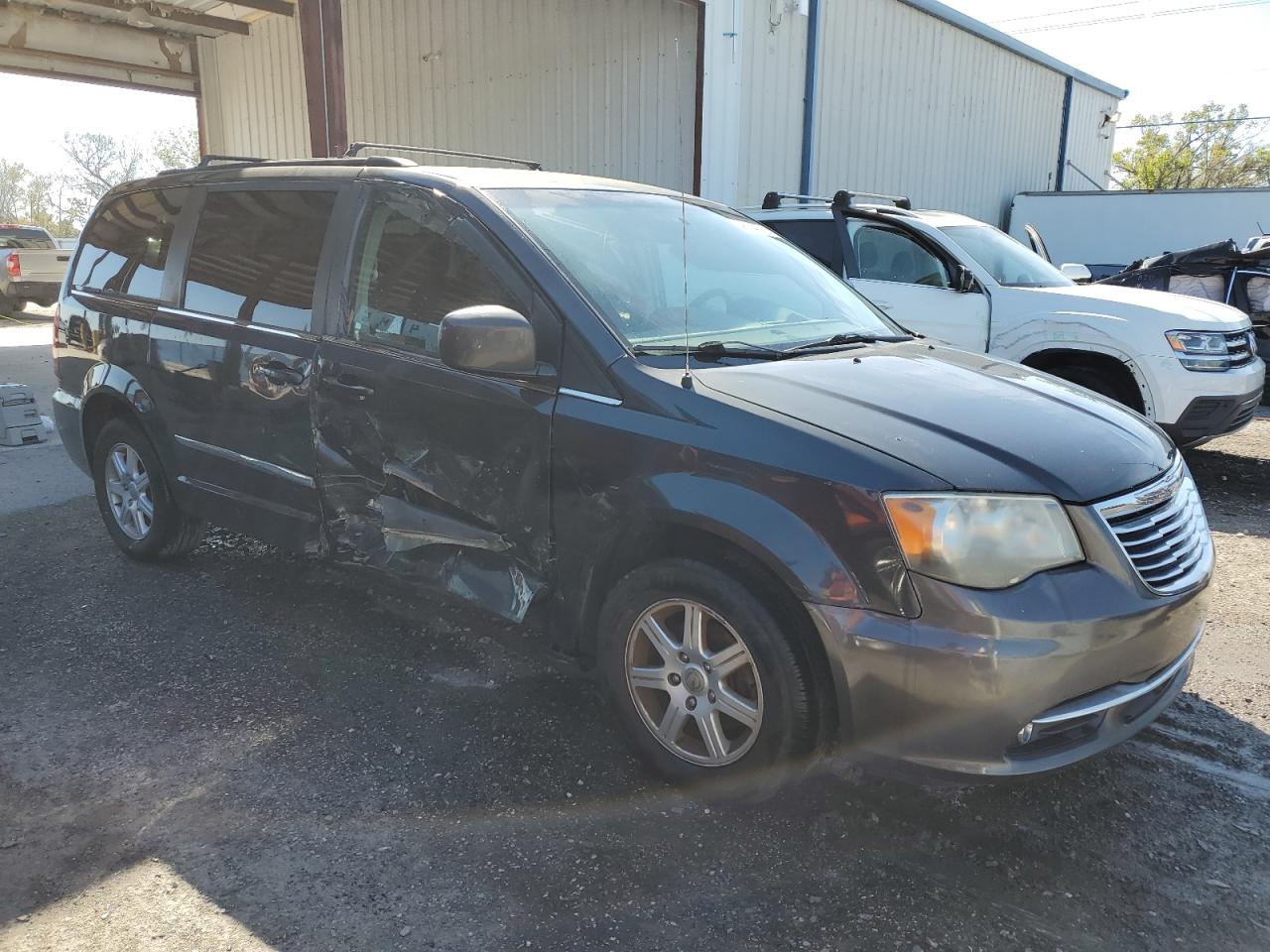 2012 Chrysler Town & Country VIN 2C4RC1BG7CR208014 Copart auction photo, side damage thumbnail 4