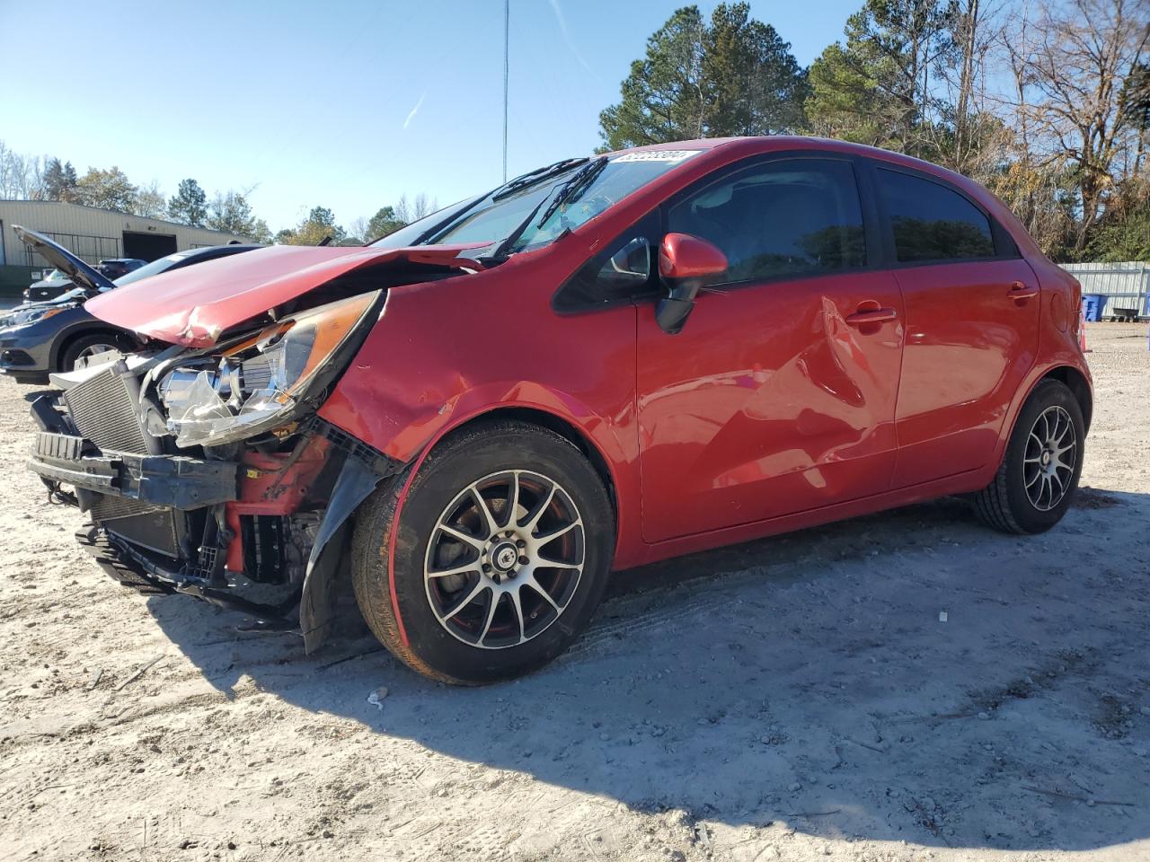 2012 KIA Rio VIN KNADN5A3XC6093729