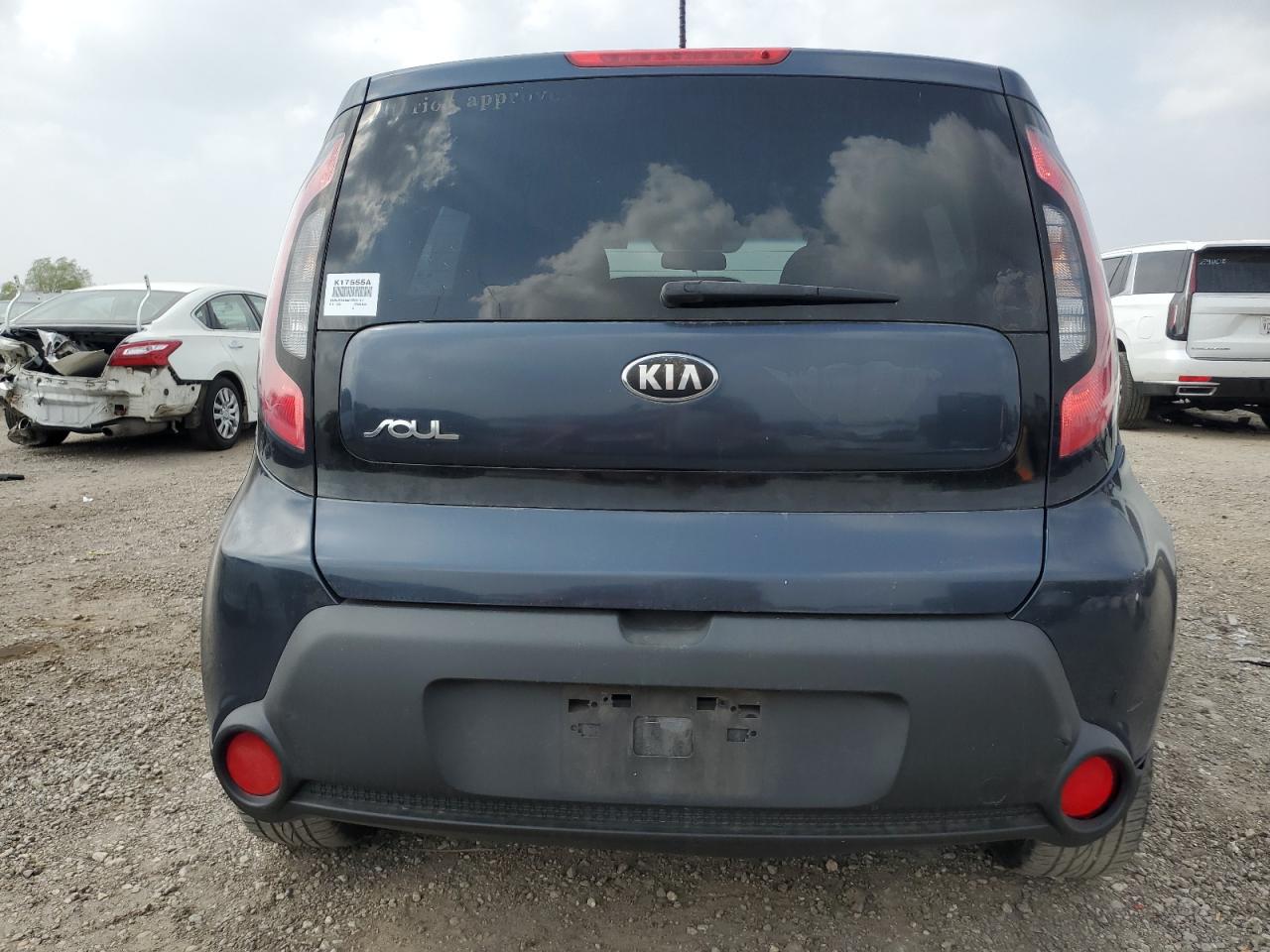 2015 KIA Soul VIN KNDJP3A55F7223114 Copart auction photo, mechanical / minor dent/scratches damage thumbnail 6