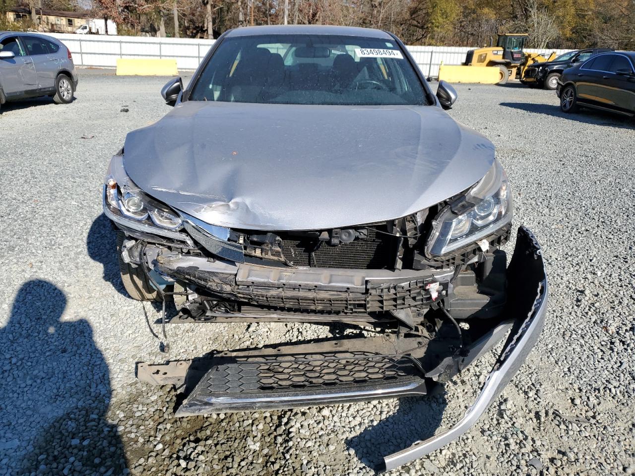 2016 Honda Accord VIN 1HGCR2F52GA053161 Copart auction photo, front end damage thumbnail 5