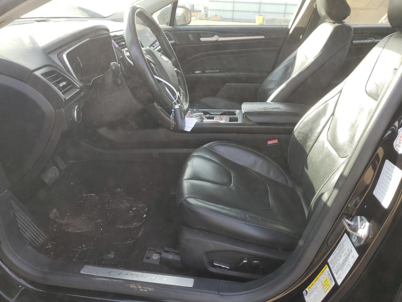 2019 Ford Fusion VIN 3FA6P0D98KR184756 Copart auction photo, front end damage thumbnail 7