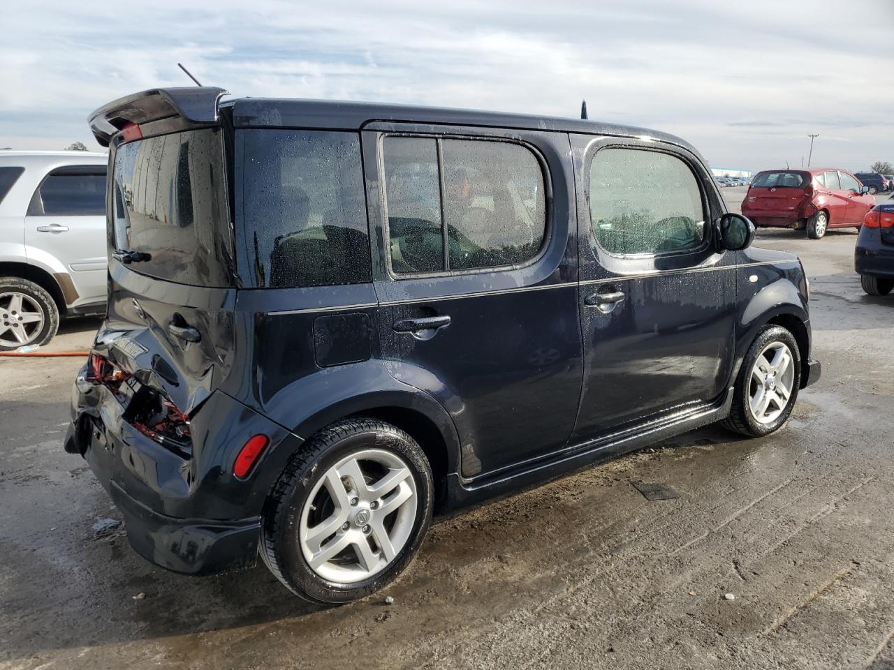 2011 Nissan Cube VIN JN8AZ2KR8BT201572 Copart auction photo, rear end damage thumbnail 3