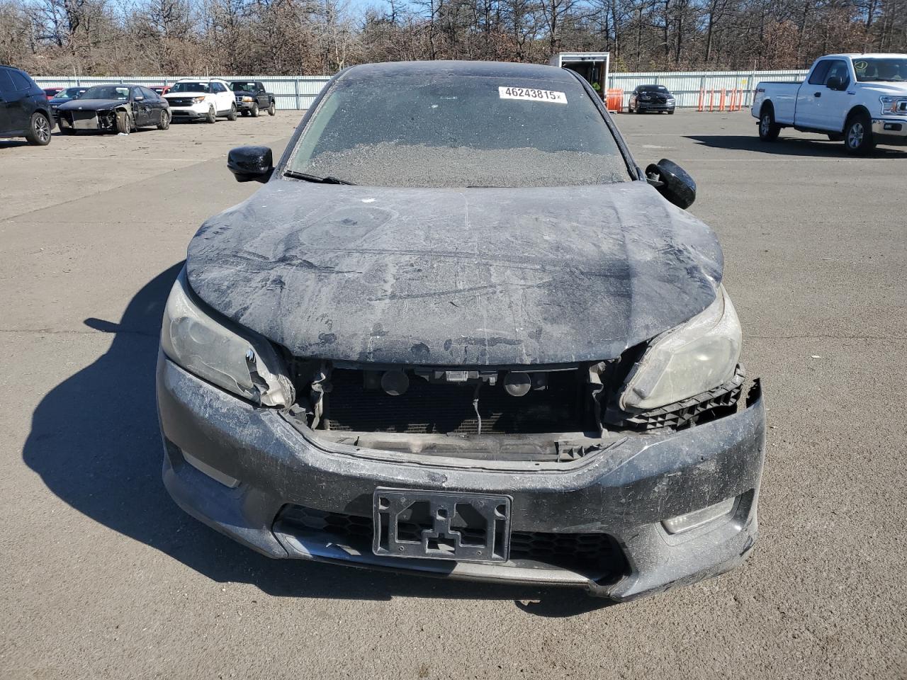 2015 Honda Accord VIN 1HGCR3F81FA002863 Copart auction photo, front end / rear end damage thumbnail 5