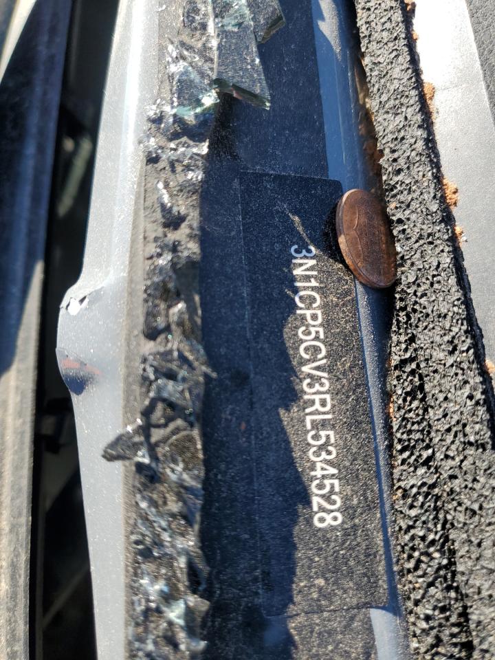 2024 Nissan Kicks VIN 3N1CP5CV3RL534528 Copart auction photo, top/roof / all over damage thumbnail 14