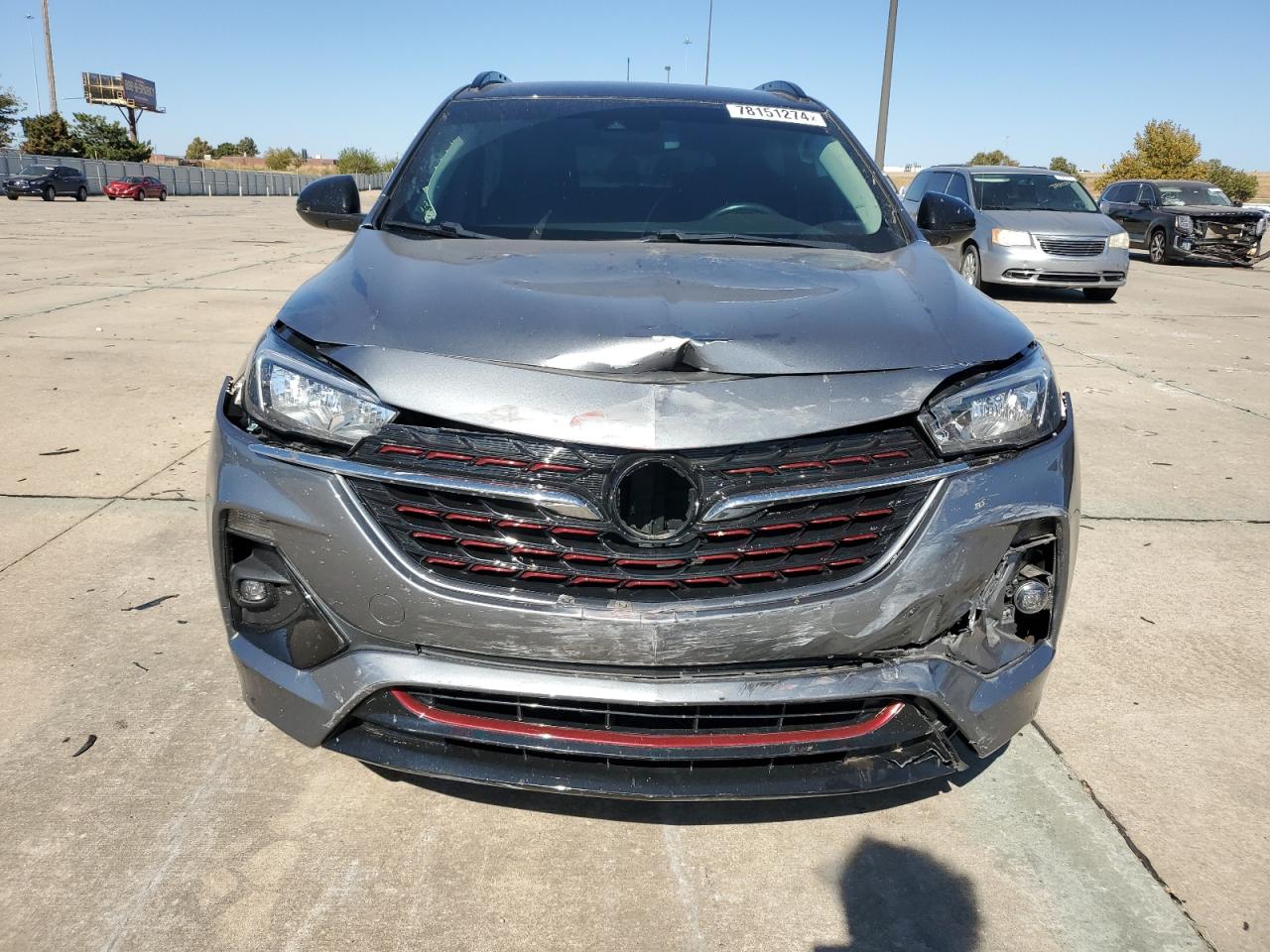 2020 Buick Encore VIN KL4MMDSL8LB125271 Copart auction photo, front end / minor dent/scratches damage thumbnail 5