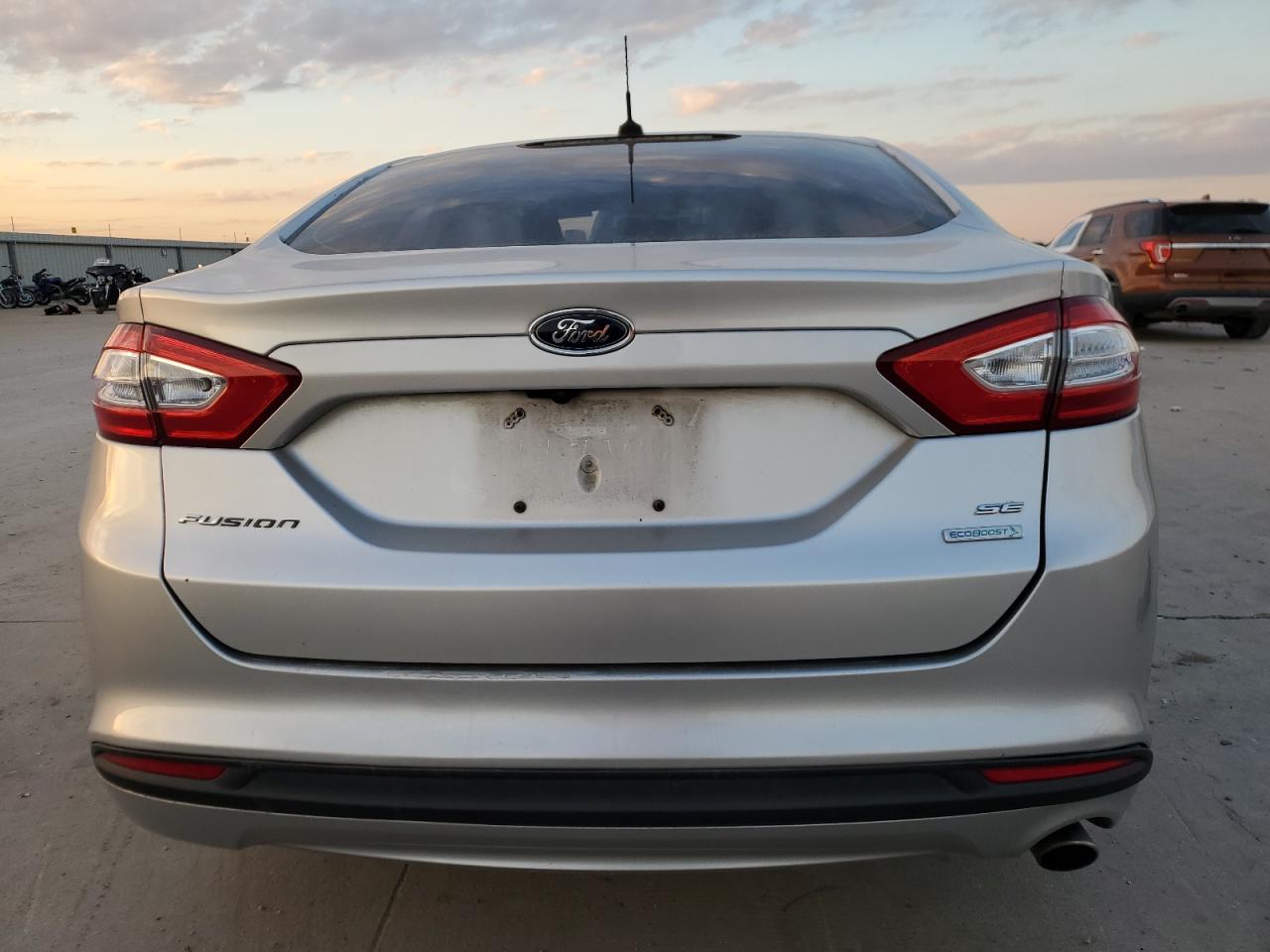 2014 Ford Fusion VIN 3FA6P0HD1ER201836 Copart auction photo, front end damage thumbnail 6