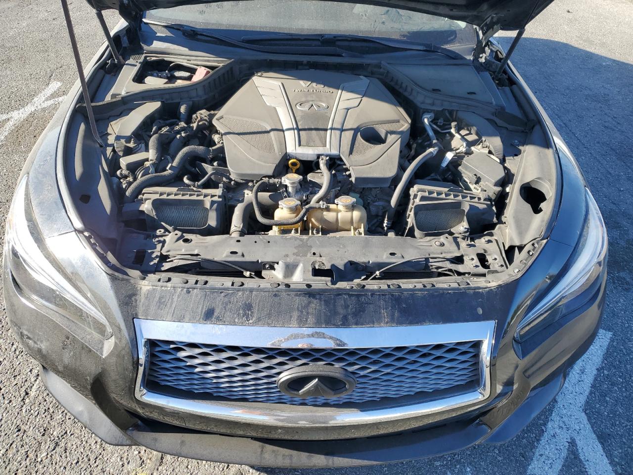 2017 Infiniti Q50 VIN JN1EV7AP4HM741786 Copart auction photo, side damage thumbnail 12