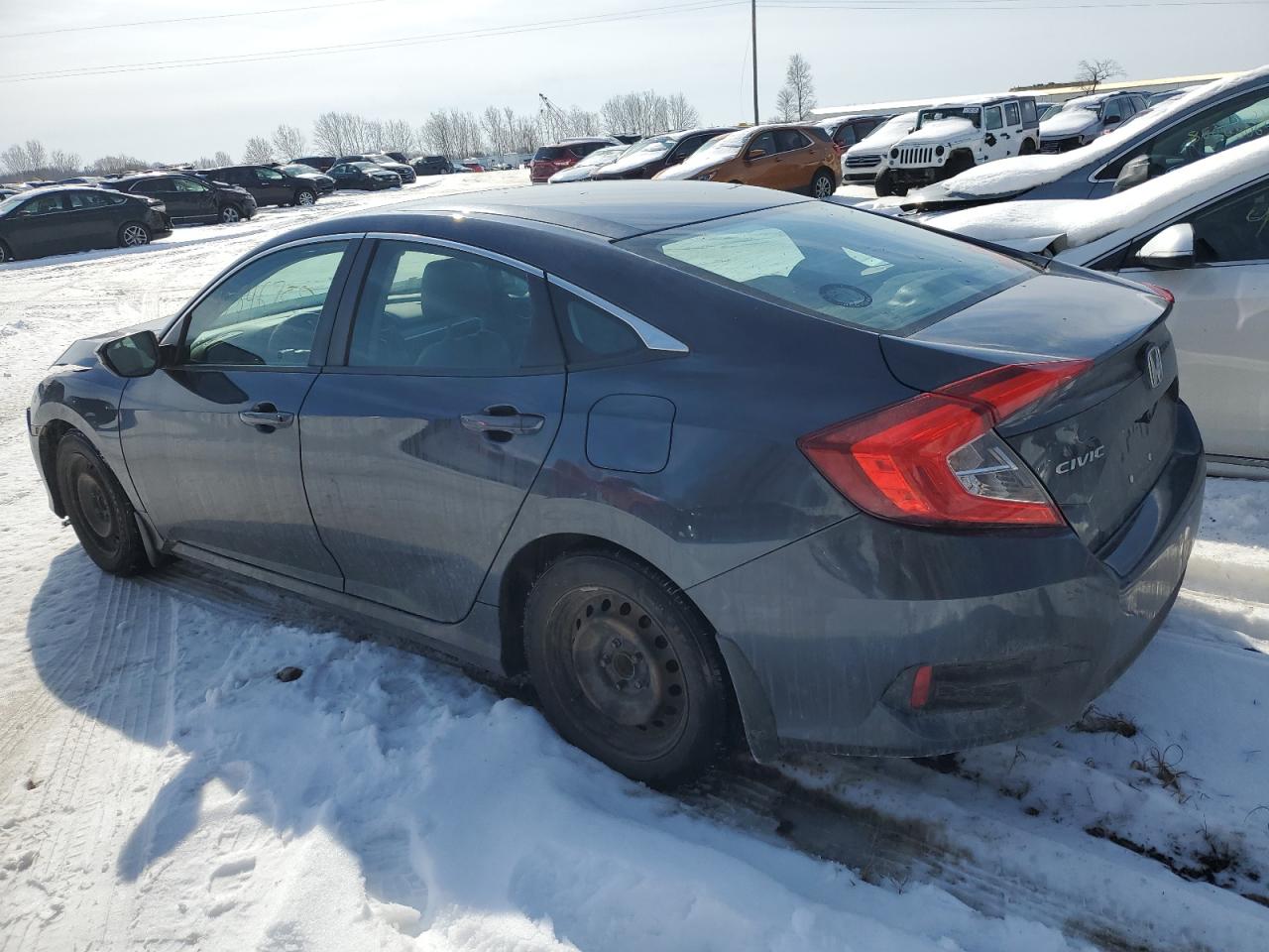 2016 Honda Civic VIN 19XFC2F52GE078832 Copart auction photo, front end / minor dent/scratches damage thumbnail 2