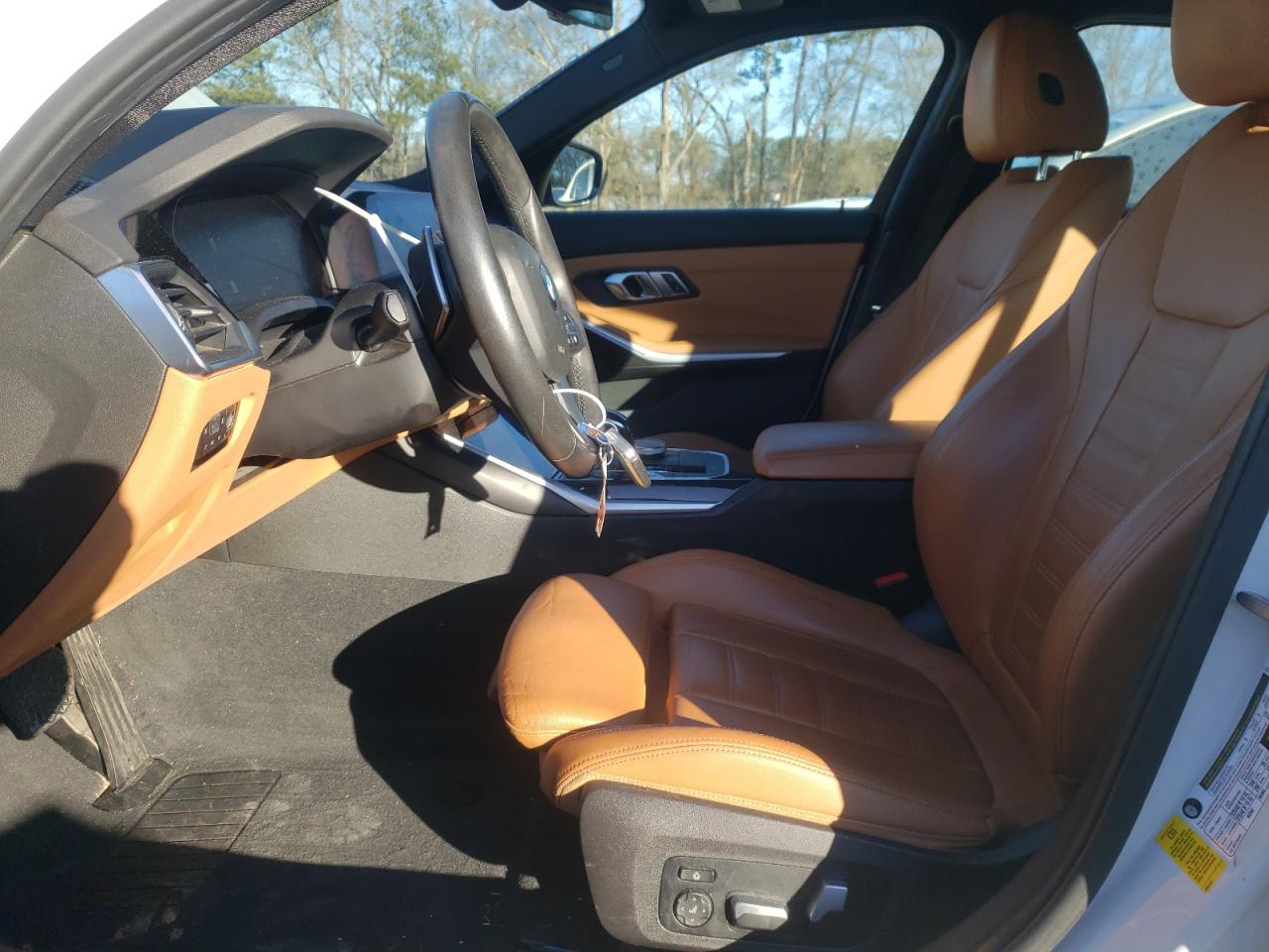 2020 BMW 3er VIN 3MW5R1J05L8B06970 Copart auction photo, front end damage thumbnail 7