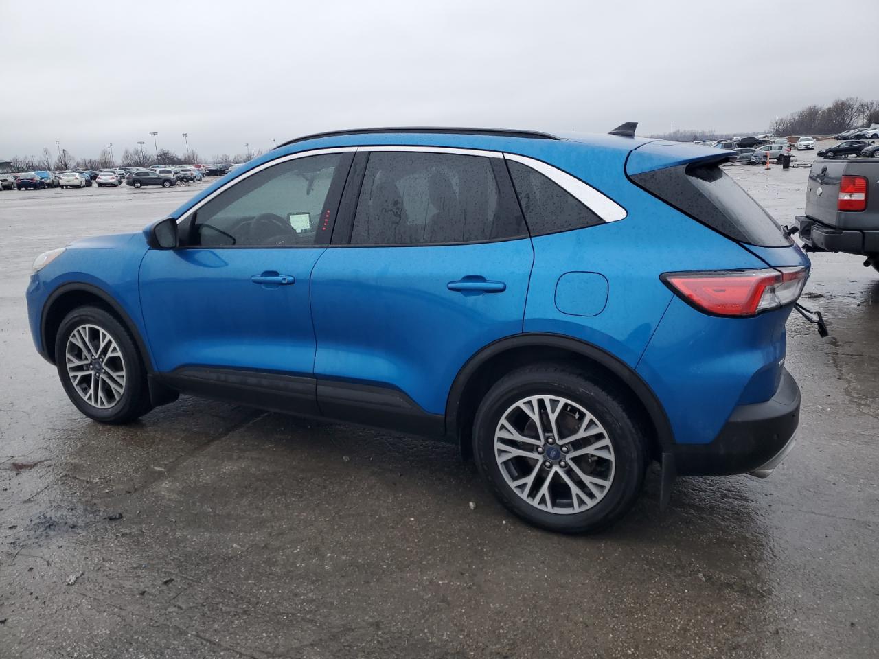 2020 Ford Escape VIN 1FMCU9H62LUA86113 Copart auction photo, rear end damage thumbnail 2