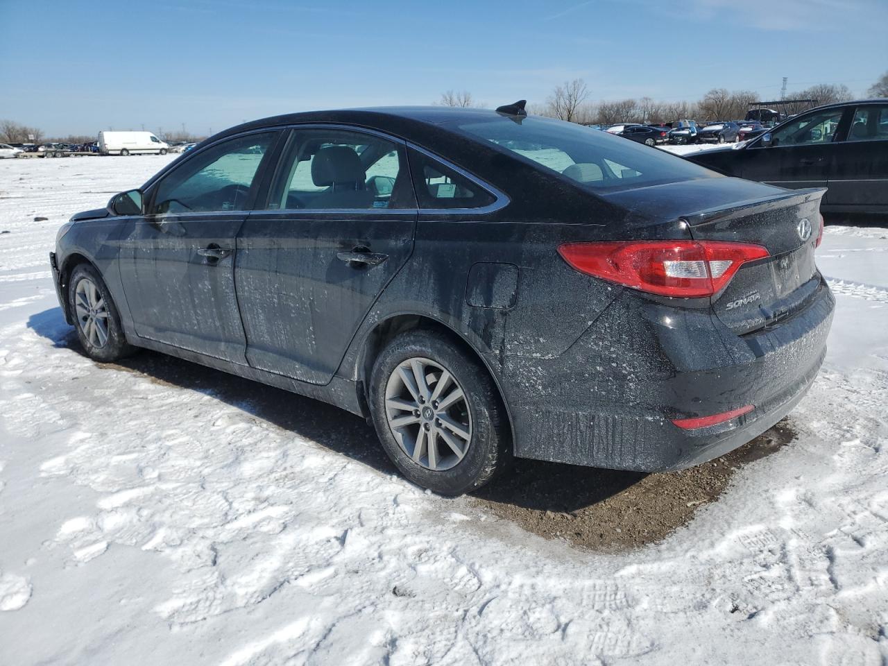 2015 Hyundai Sonata VIN 5NPE24AF0FH243099 Copart auction photo, front end damage thumbnail 2