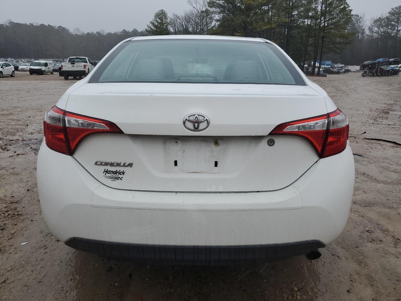 2014 Toyota Corolla VIN 2T1BURHE6EC188649 Copart auction photo, side / front end damage thumbnail 6