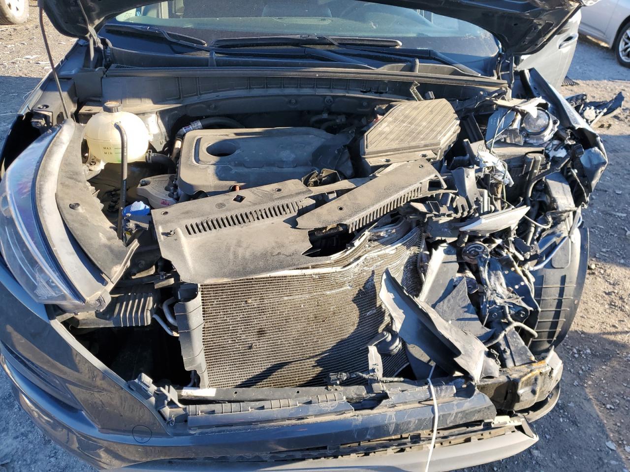 2021 Hyundai Tucson VIN KM8J33AL3MU291867 Copart auction photo, front end damage thumbnail 14