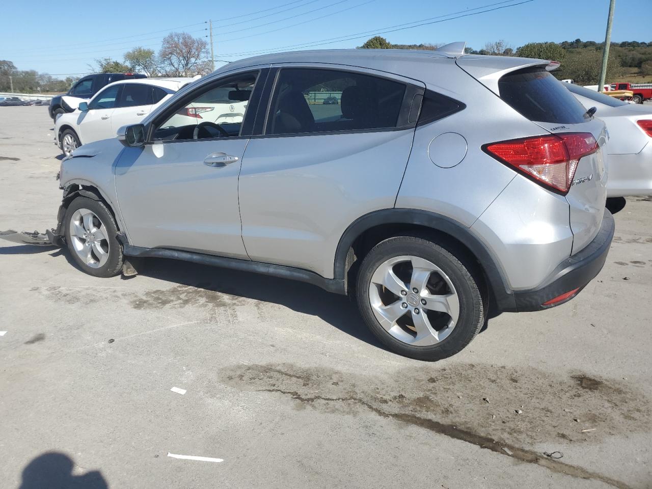 2016 Honda HR-V VIN 3CZRU6H73GM740871 Copart auction photo, front end damage thumbnail 2