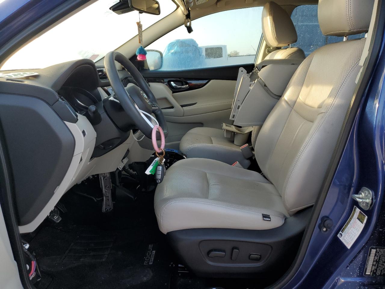 2020 Nissan Rogue VIN JN1BJ1CV8LW276739 Copart auction photo, water/flood damage thumbnail 7