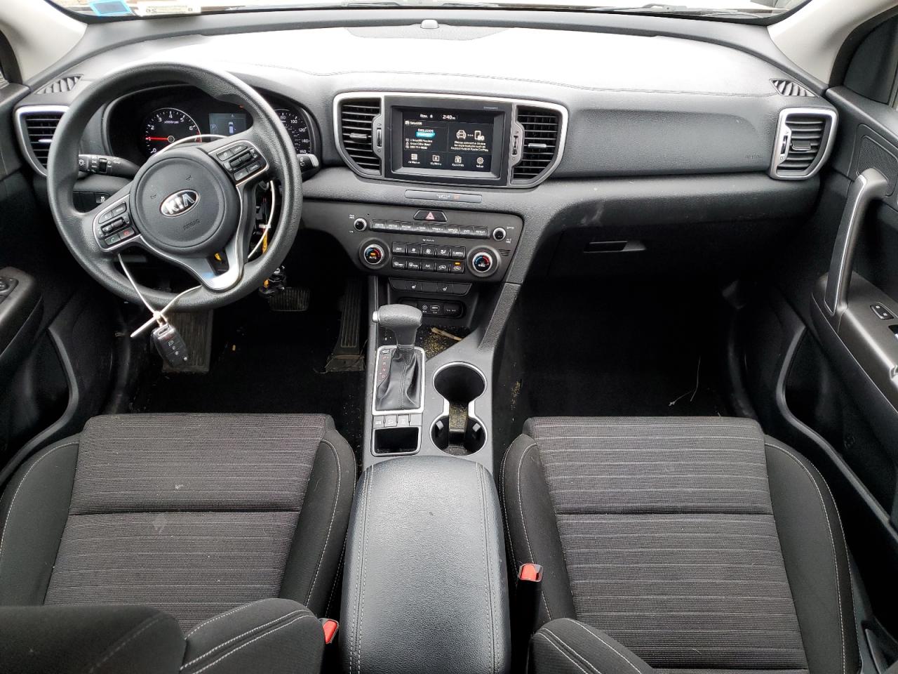 2018 KIA Sportage VIN KNDPMCAC2J7373501 Copart auction photo, front end / side damage thumbnail 8