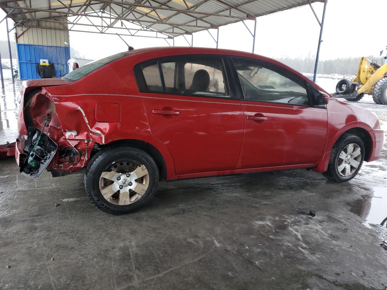 2010 Nissan Sentra VIN 3N1AB6APXAL619645 Copart auction photo, rear end damage thumbnail 3