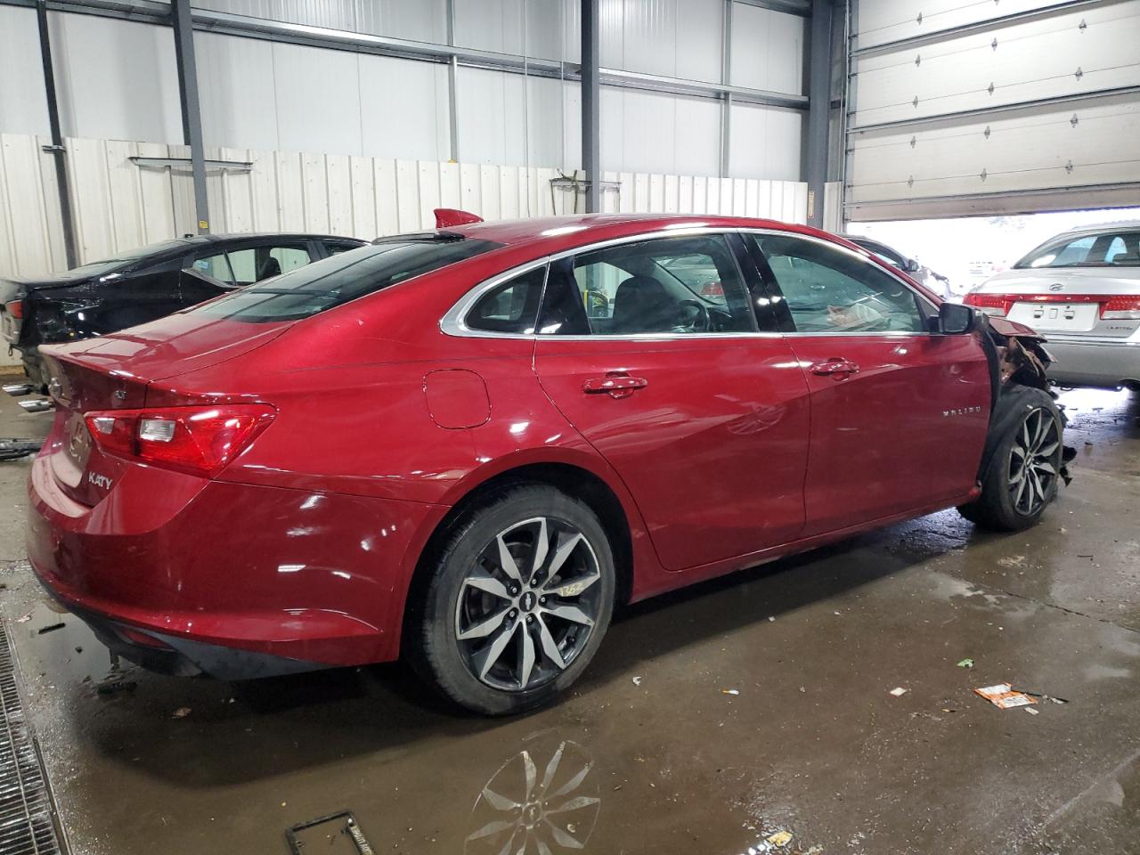 2018 Chevrolet Malibu VIN 1G1ZD5ST4JF290492 Copart auction photo, front end damage thumbnail 3