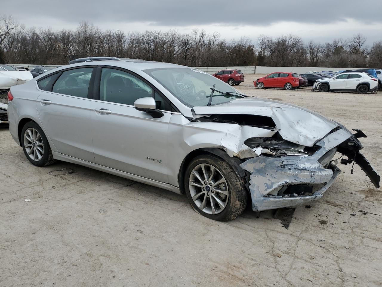 2017 Ford Fusion VIN 3FA6P0LU4HR324378 Copart auction photo, front end / minor dent/scratches damage thumbnail 4