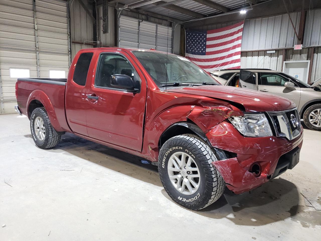 2016 Nissan Navara (Frontier) VIN 1N6AD0CW0GN782433 Copart auction photo, front end / side damage thumbnail 4