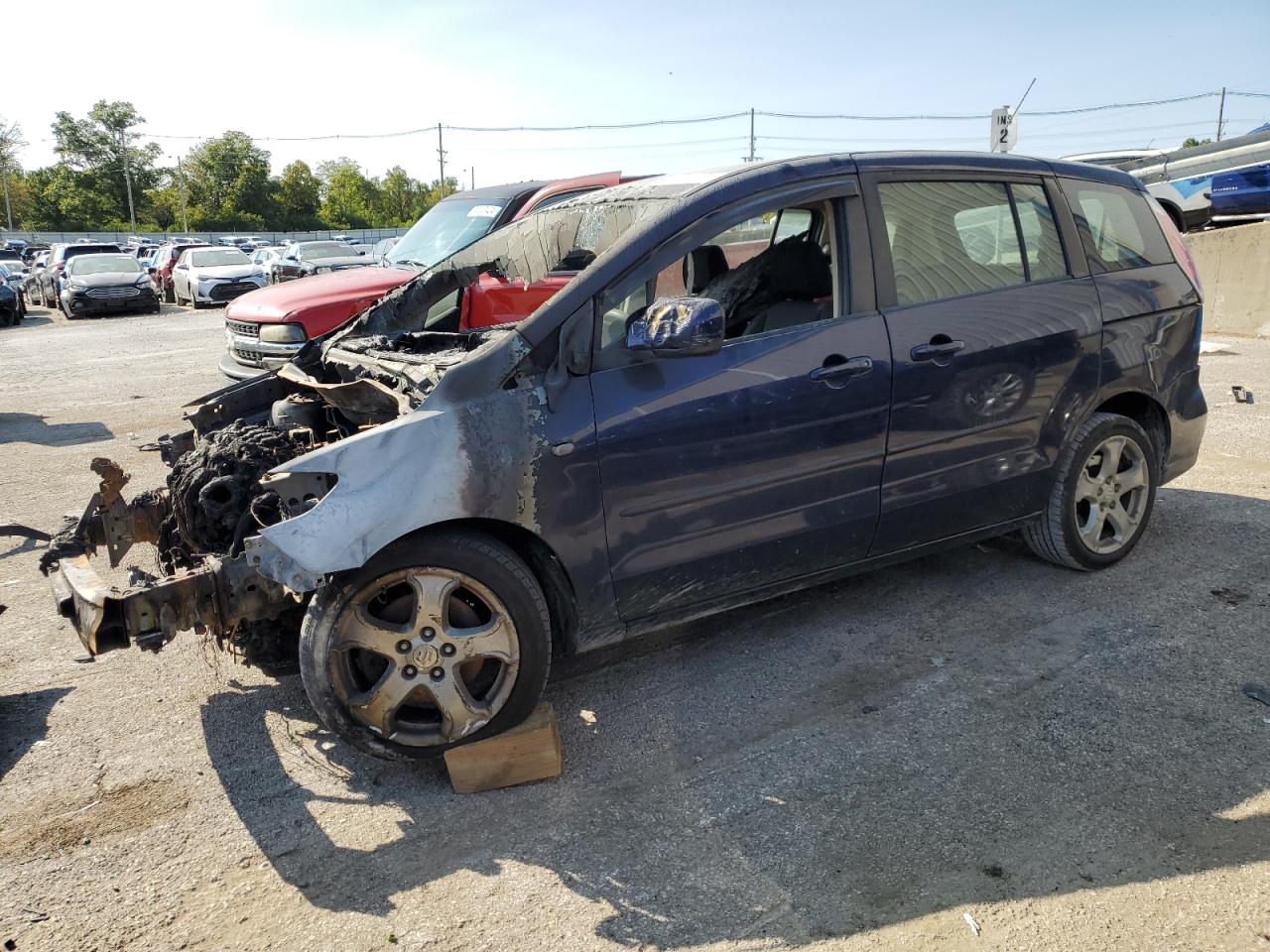 2009 Mazda 5 VIN JM1CR29L390352157