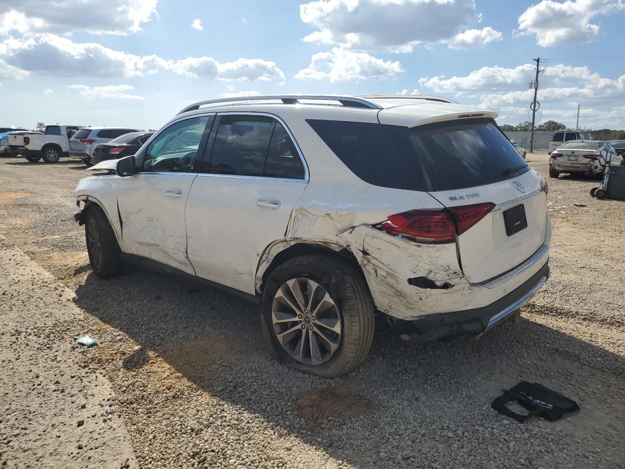 2020 Mercedes-Benz GLE VIN 4JGFB4KB9LA079088 Copart auction photo, front end / rear end damage thumbnail 2