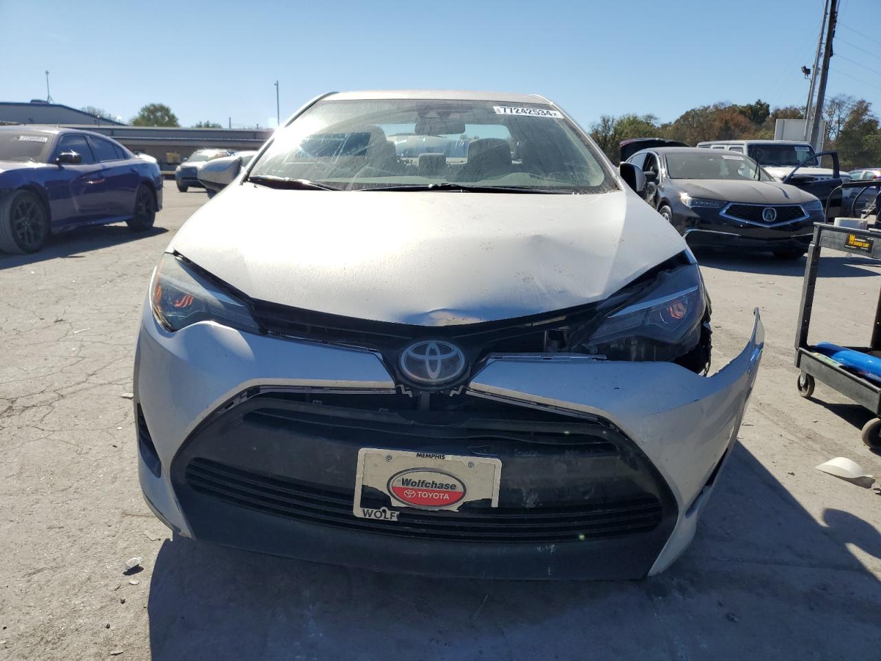 2018 Toyota Corolla VIN 5YFBURHE5JP843264 Copart auction photo, all over damage thumbnail 5